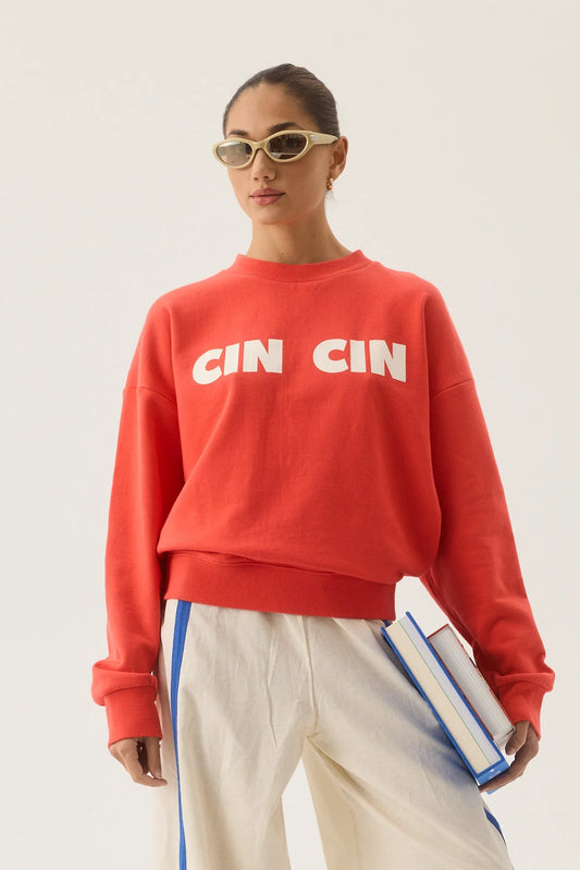 Aramanti James Cin Cin Sweatshirt Coral