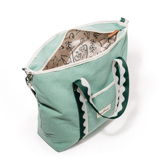 Business & Pleasure THE COOLER TOTE BAG - RIVIE GREEN