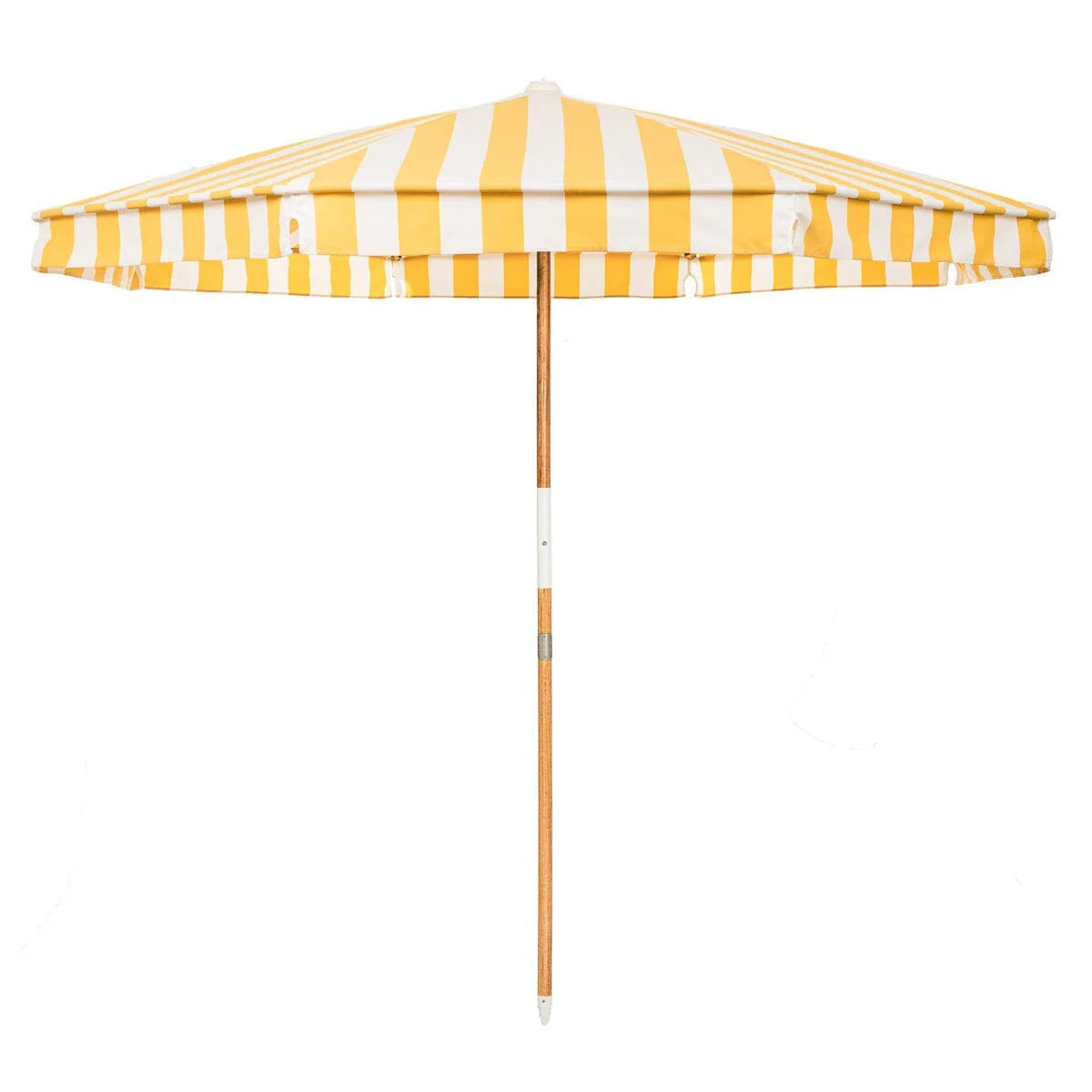 Business & Pleasure THE AMALFI UMBRELLA - CREW MIMOSA YELLOW STRIPE