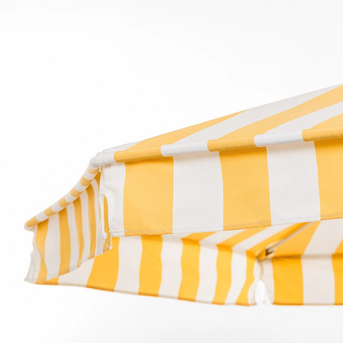 Business & Pleasure THE AMALFI UMBRELLA - CREW MIMOSA YELLOW STRIPE