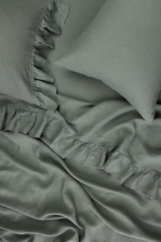 Society Of Wanderers Artichoke Fitted Sheet King