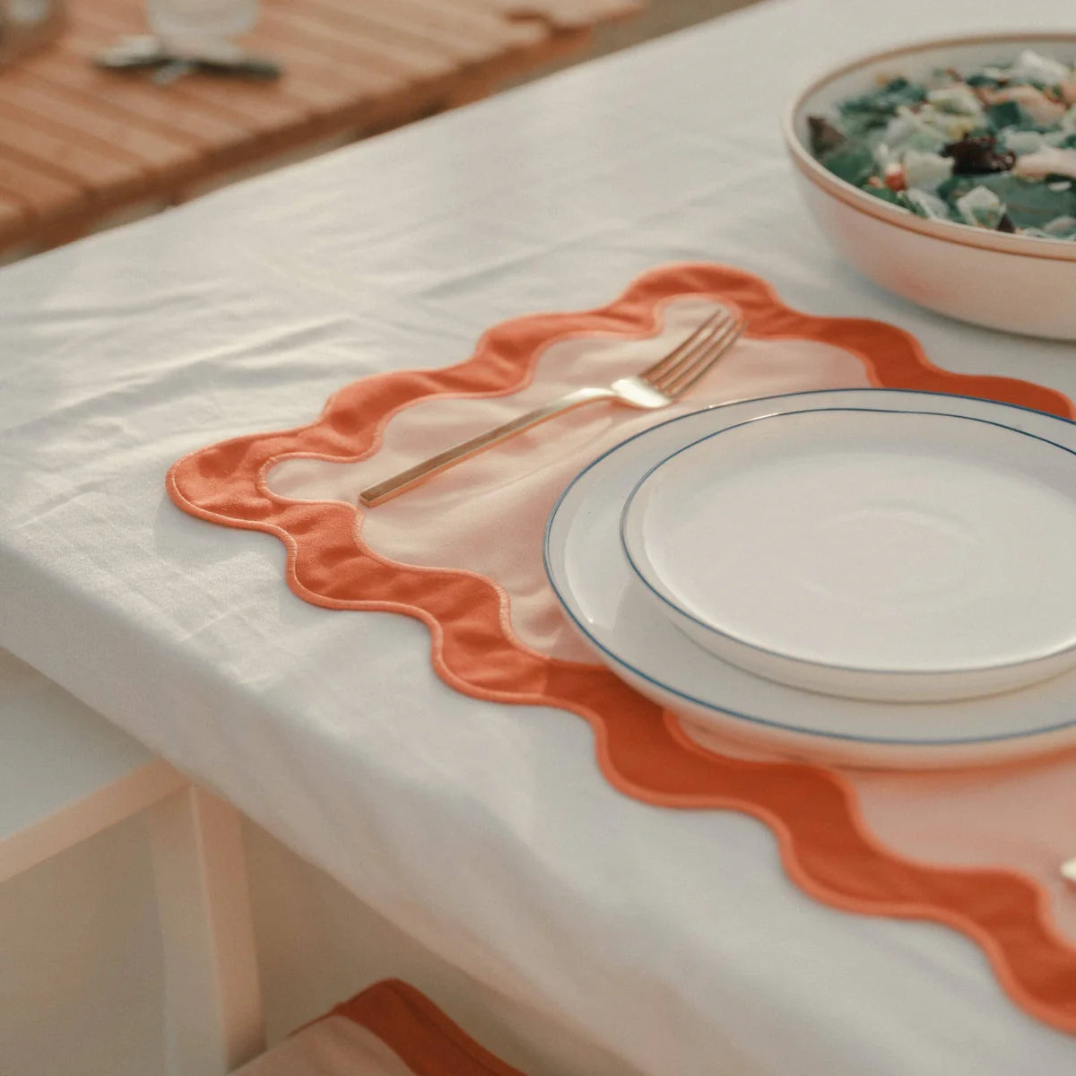 Business & Pleasure THE PLACEMAT - RIVIE PINK - SET OF 4