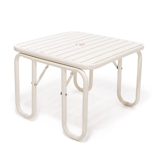 Business & Pleasure THE SUNLINER SIDE TABLE - ANTIQUE WHITE