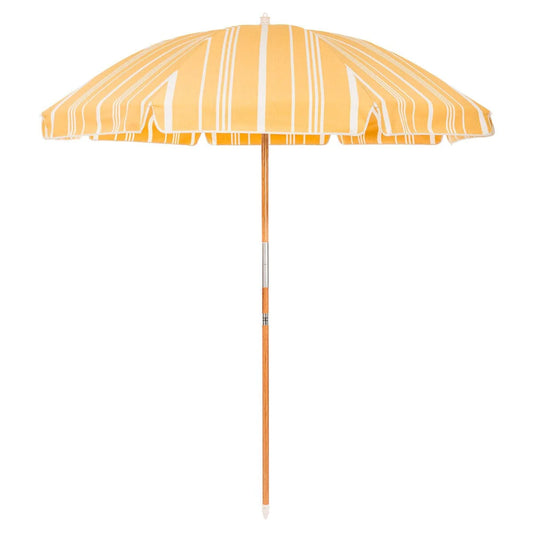 Business & Pleasure THE RIO UMBRELLA - VINTAGE YELLOW STRIPE