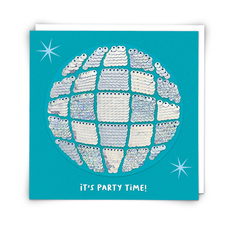 Redback Greeting Card -Disco Ball