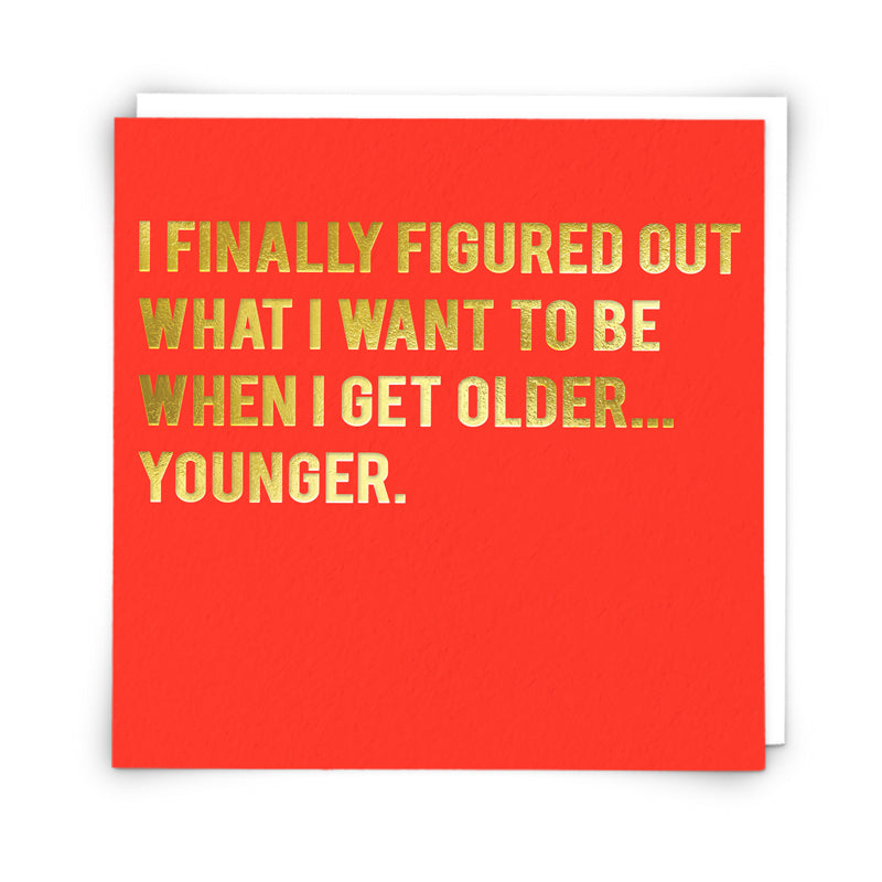 Redback Greeting Card-Figured Out
