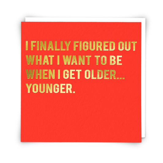 Redback Greeting Card-Figured Out