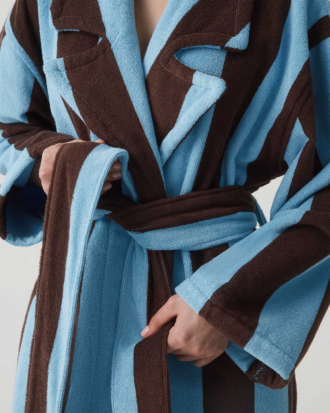 Hommey Robe -Iced Chocolate S/M