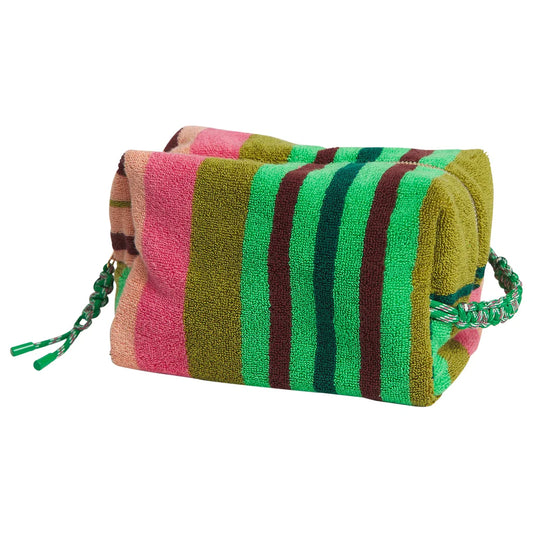 Sage X Clare Nicolette Terry Pouch | Juniper | Large
