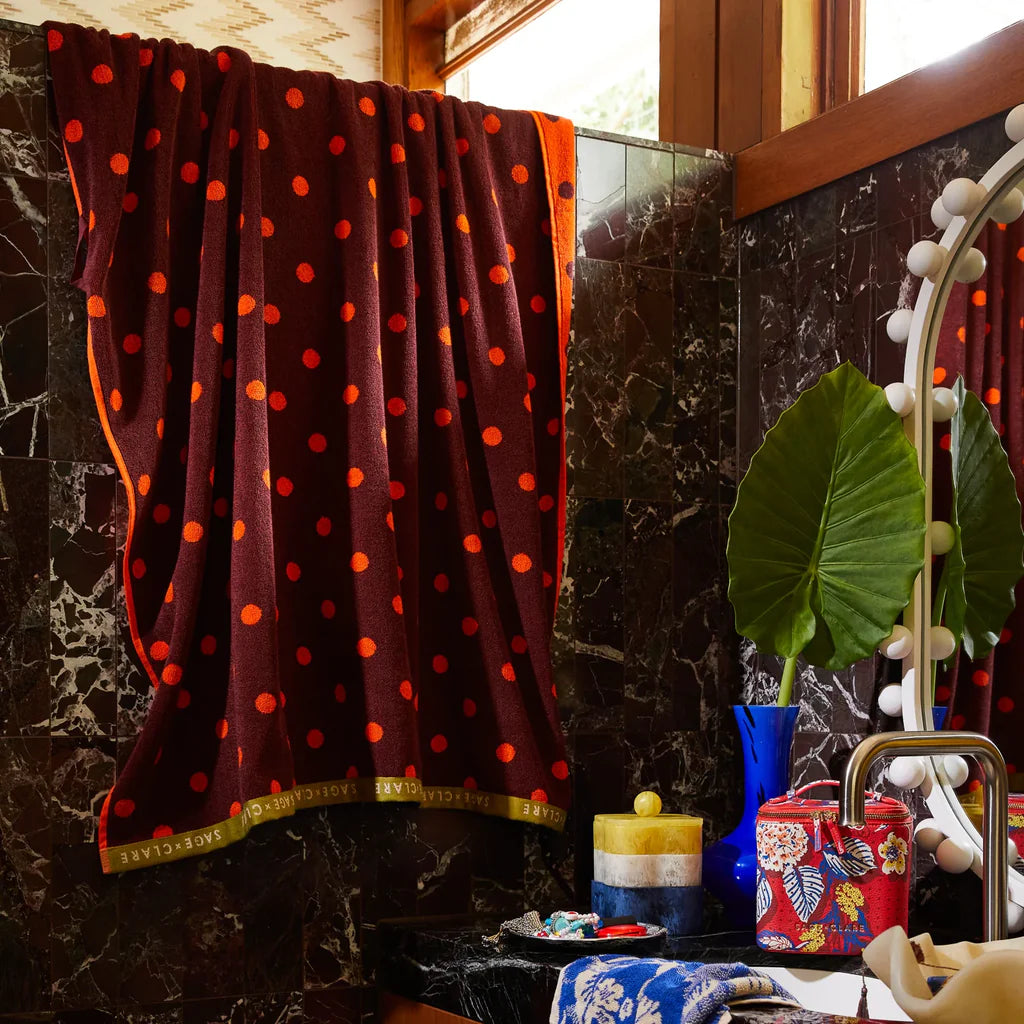 Sage X Clare Paige Bath Sheet | Orangerie