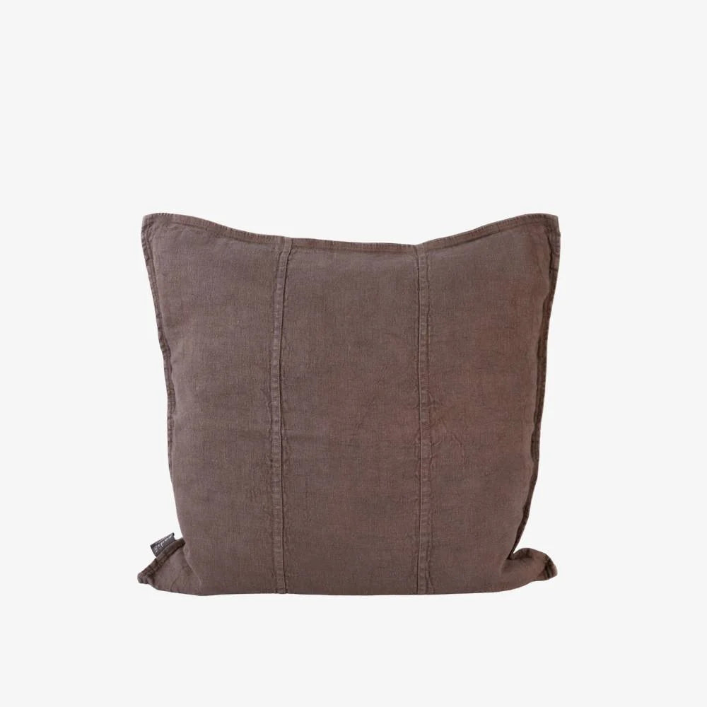 Eadie Luca Linen Cushion Mink 50cm