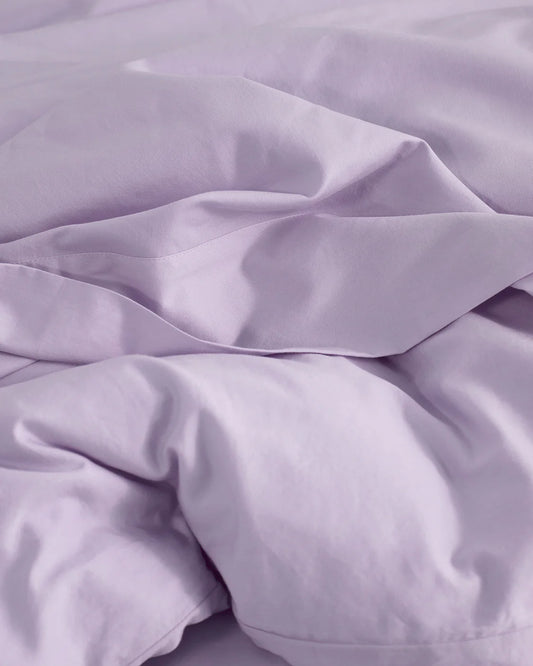 Hommey Lavender Fitted Sheet - Organic Cotton Queen