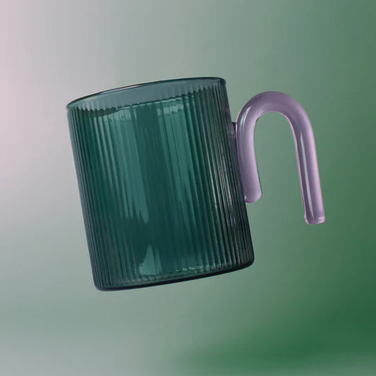 Archer Cup Bottle Green / Light Pink