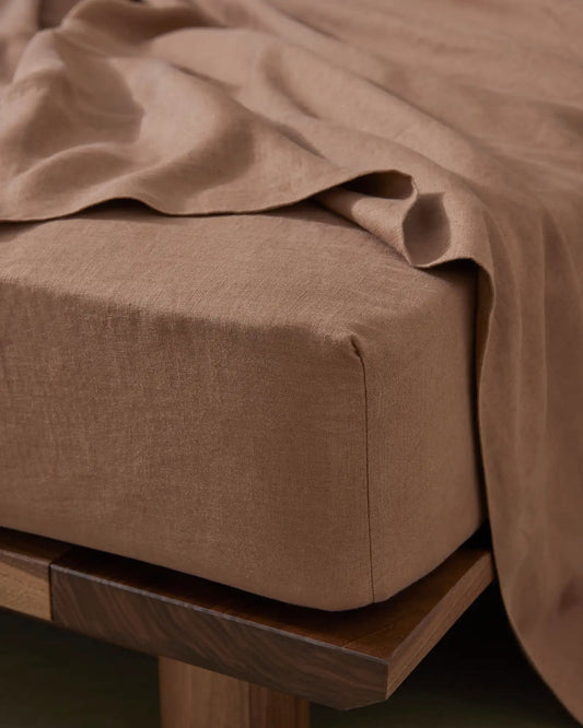 Weave 100% EUROPEAN LINEN

ravello fitted sheet biscuit Queen