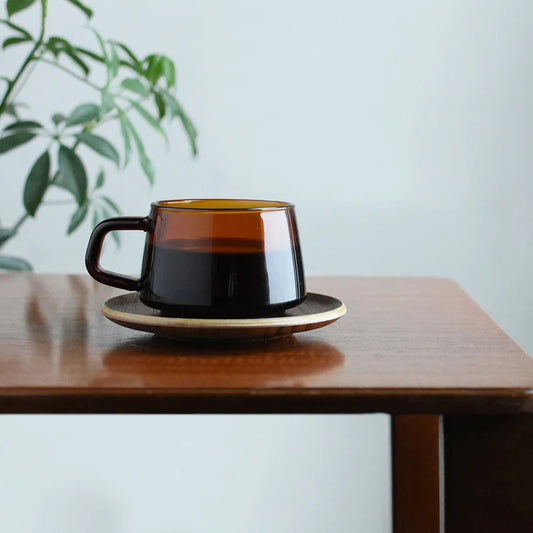 KINTO Sepia Cup & Saucer