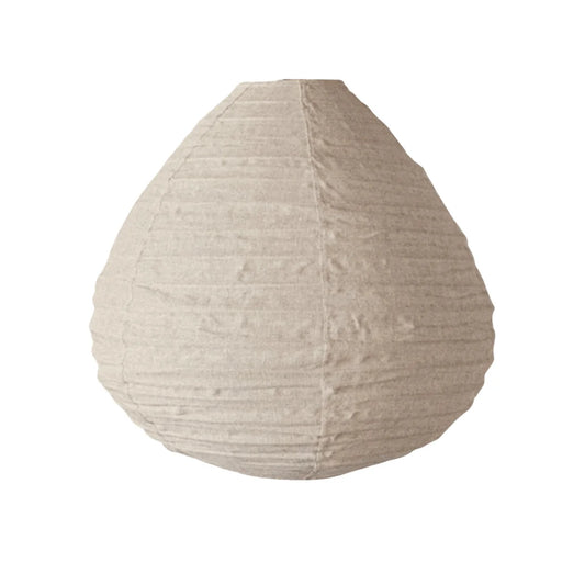 Athena Pendant Linen Natural Pear 70cm
