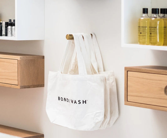 BONDI WASH CANVAS TOTE BAG