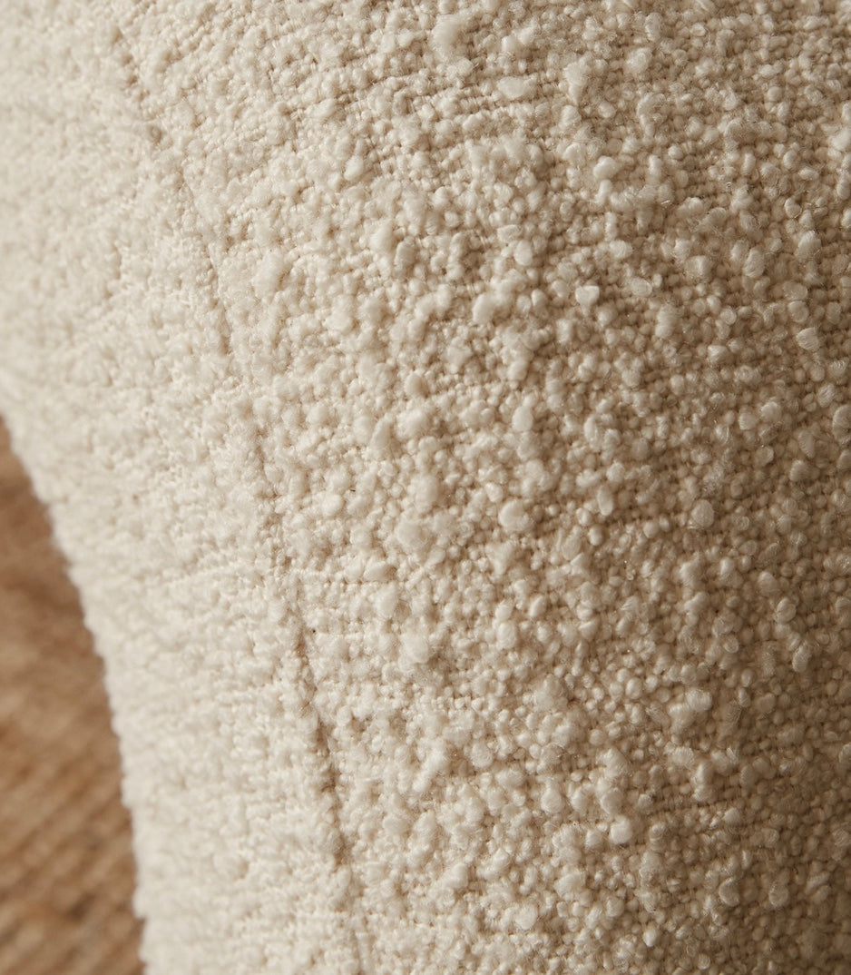 Pre Order Bernard Boucle Bench Seat | Ivory