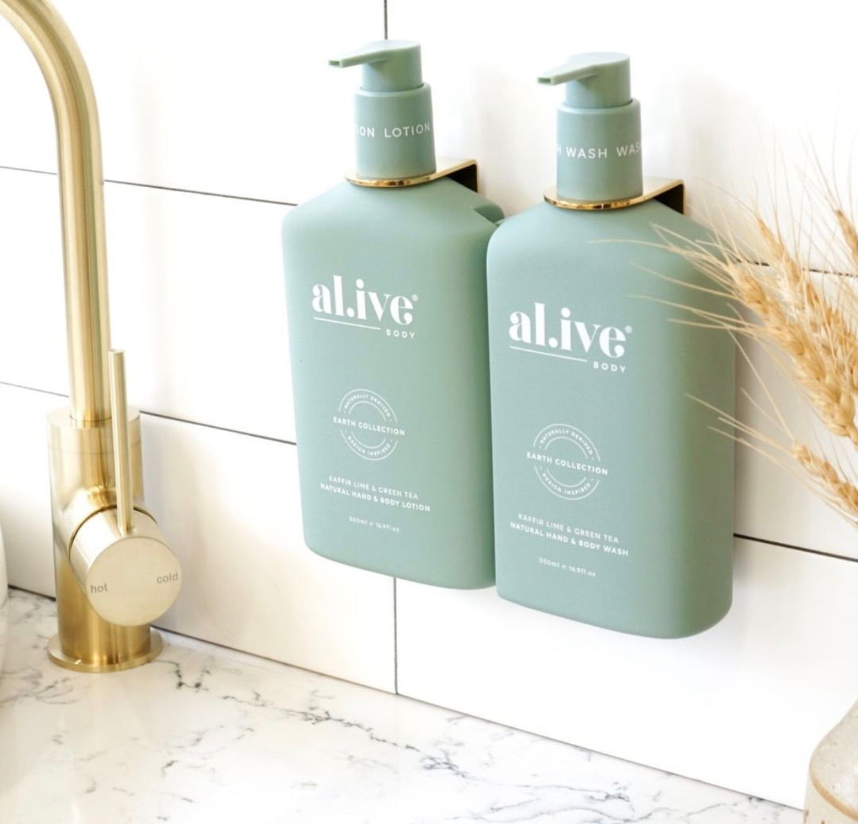 AL.IVE BODY WALL HOLDER GOLD