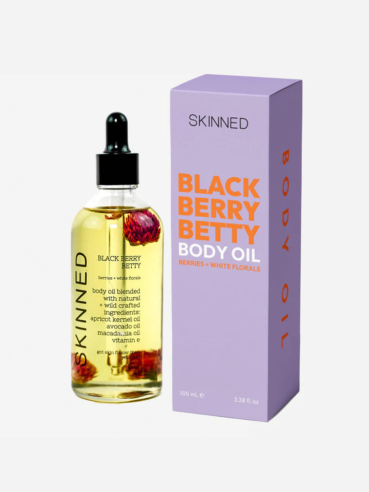 SKINNED BLACK BERRY BETTY BODY OIL 100ML