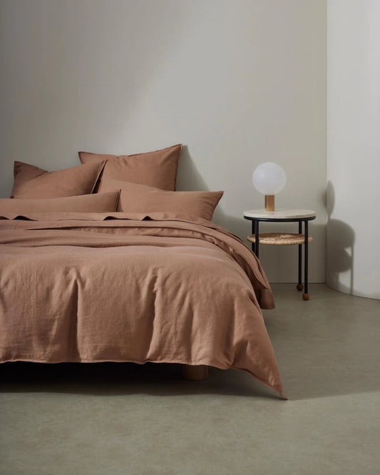 Pre Order WEAVE Ravello Quilt Cover Biscuit Queen